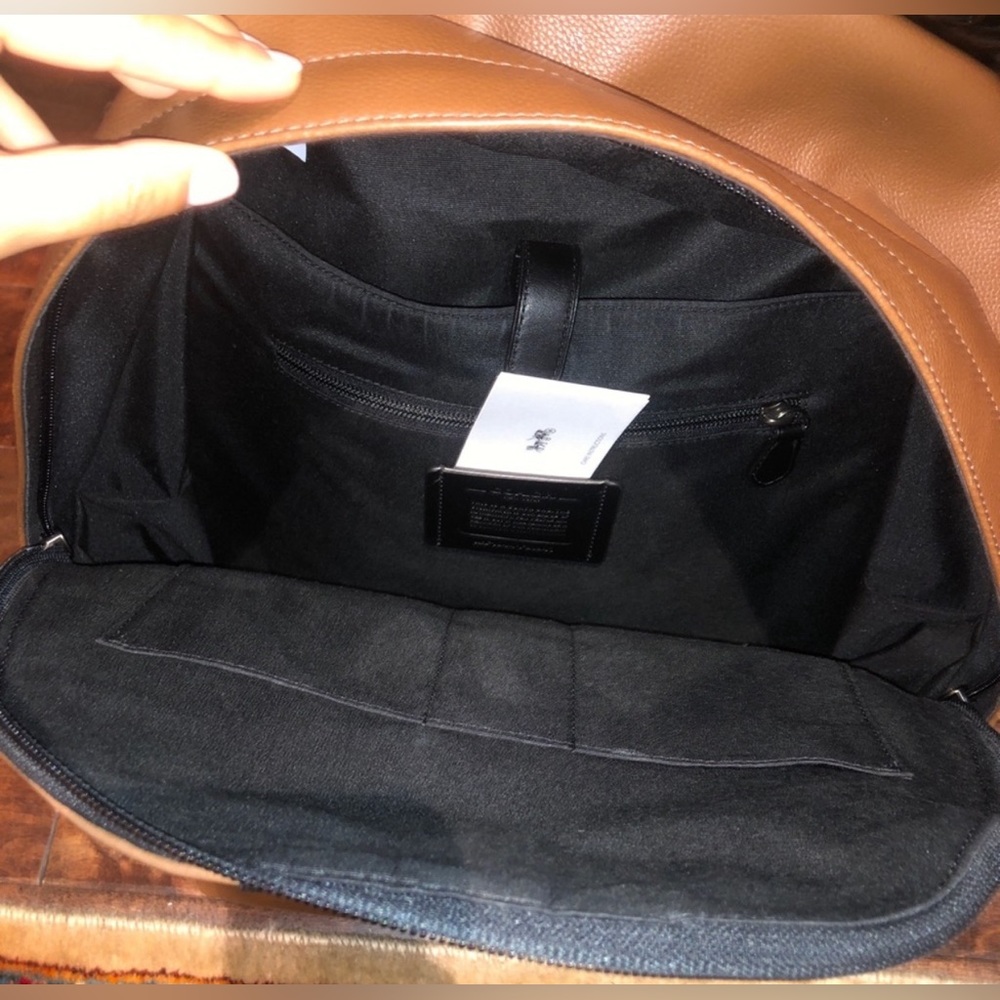 Coach Men’s Charles Varsity Stripe Back Pack - Picture 5 of 7